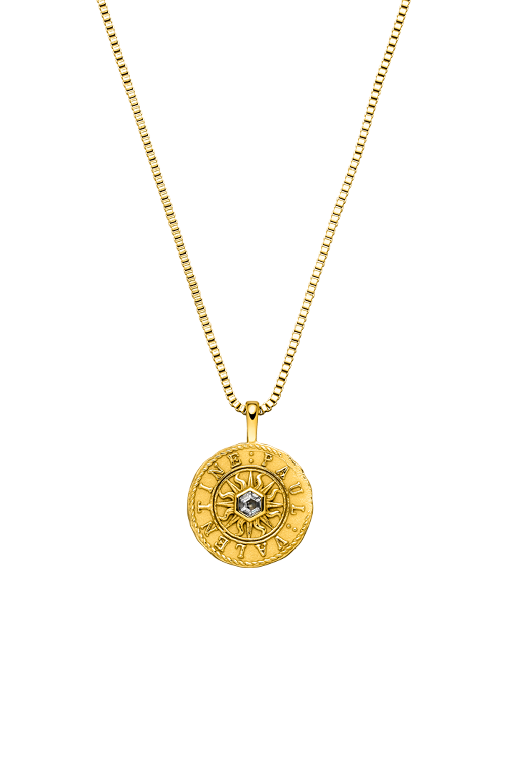 Dream Coin Necklace 14K Gold Plated