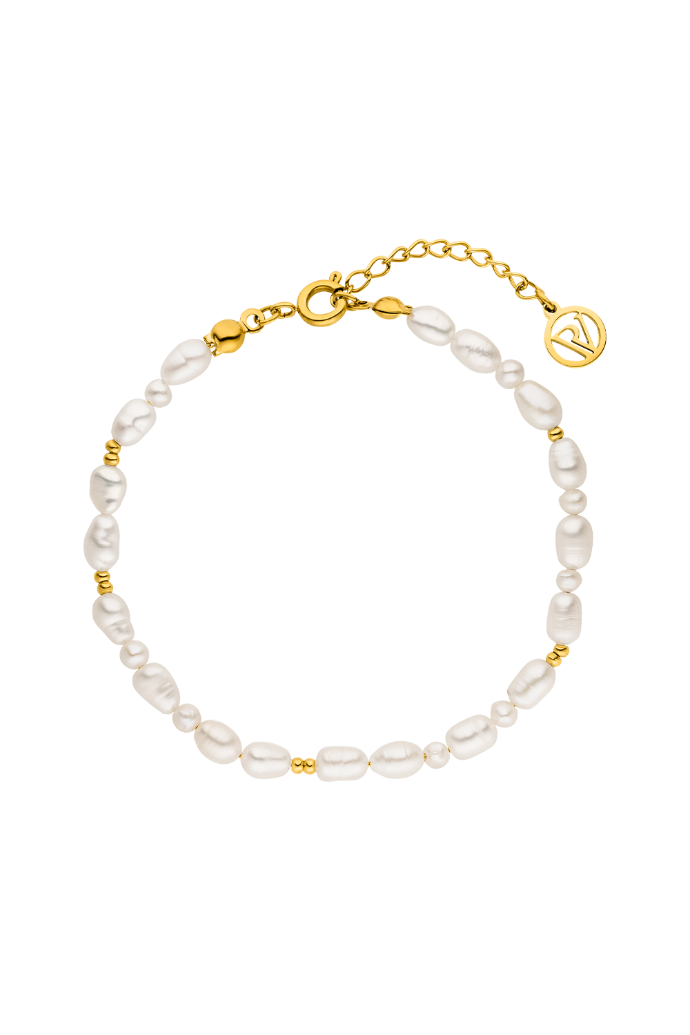 Amalfi Pearl Necklace 14K Gold Plated