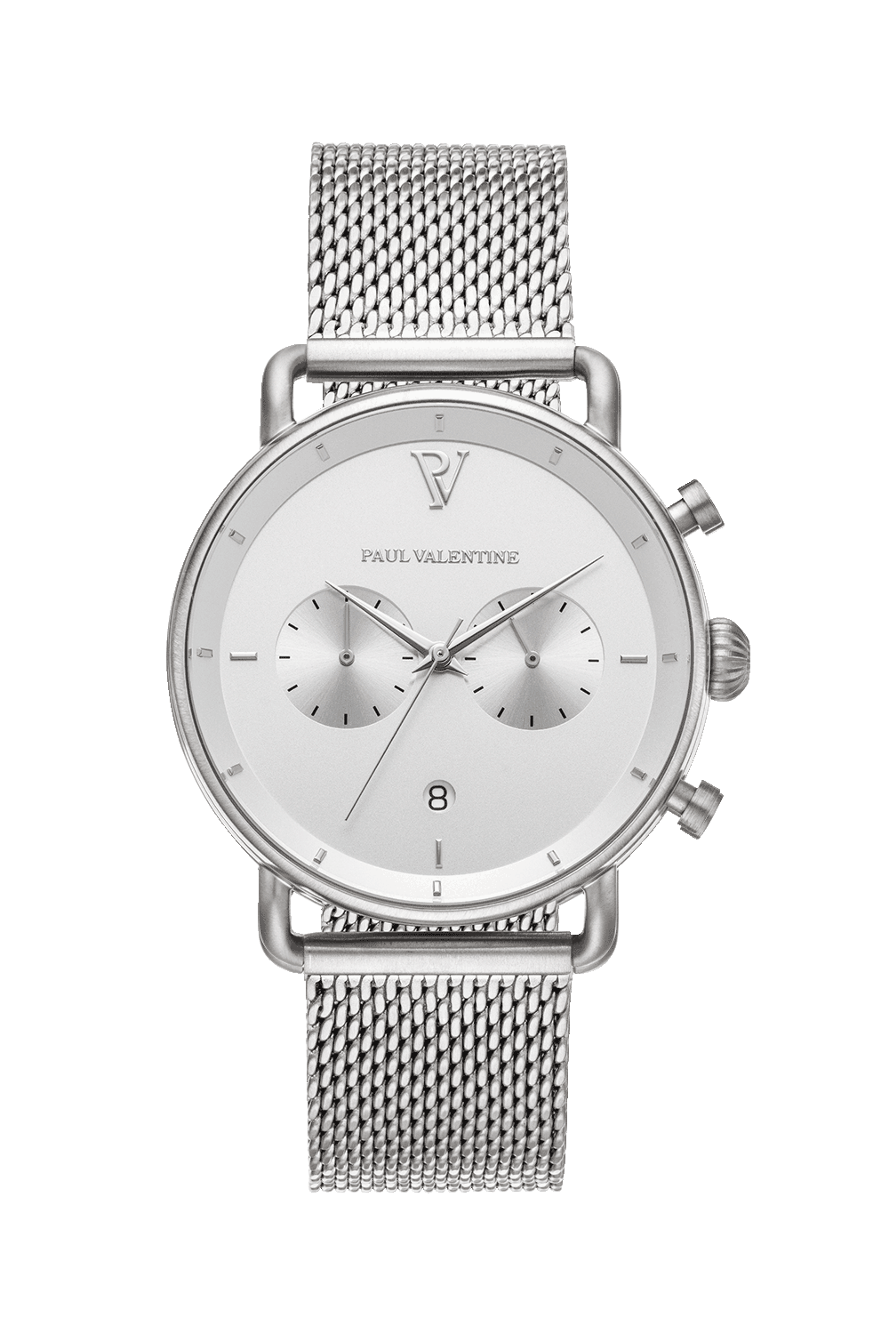 Paul valentine watch on sale silver