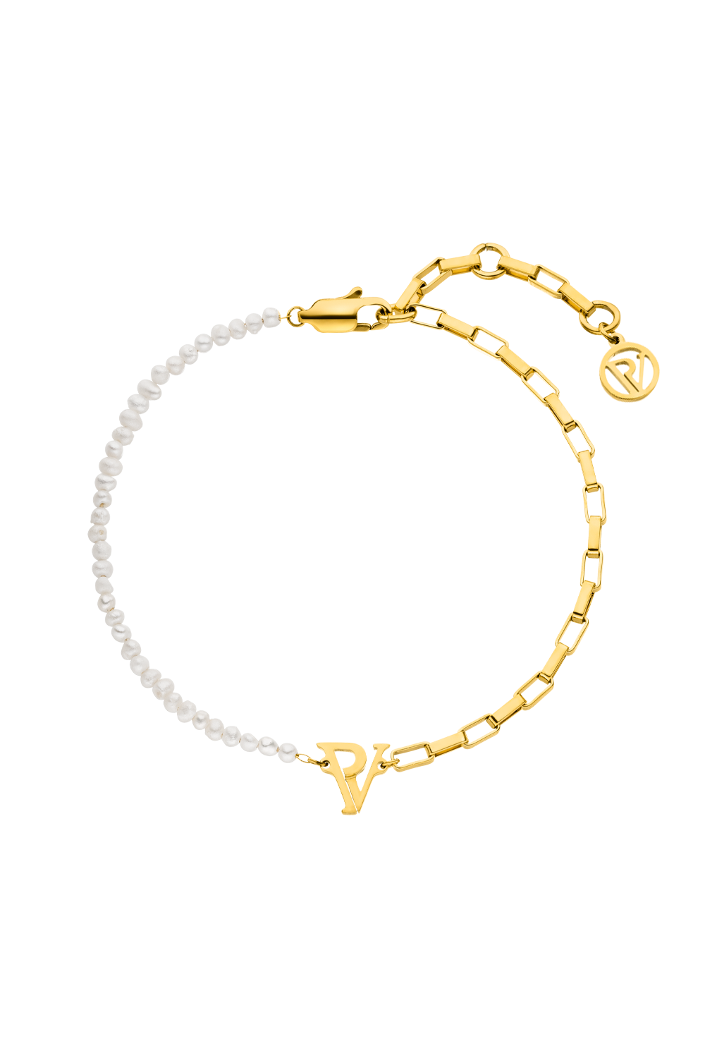 LOUIS VUITTON Women's Bracelet/Wristband White gold in Silvery